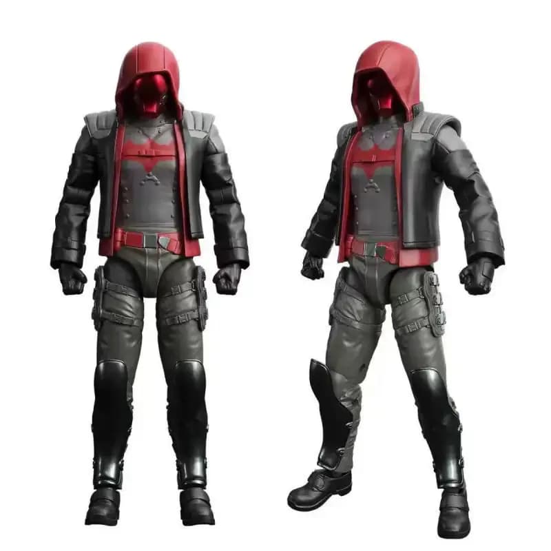 Haute qualité F5 Roundd Culture Batman série modèle poupée Arkham chevalier Deathstroke capuche roug