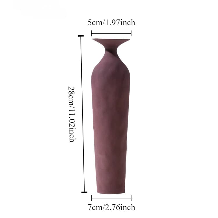 Ornements de vase en céramique pour meubles TV, maison Morandi, salon, modèle d'irrégularités géomét