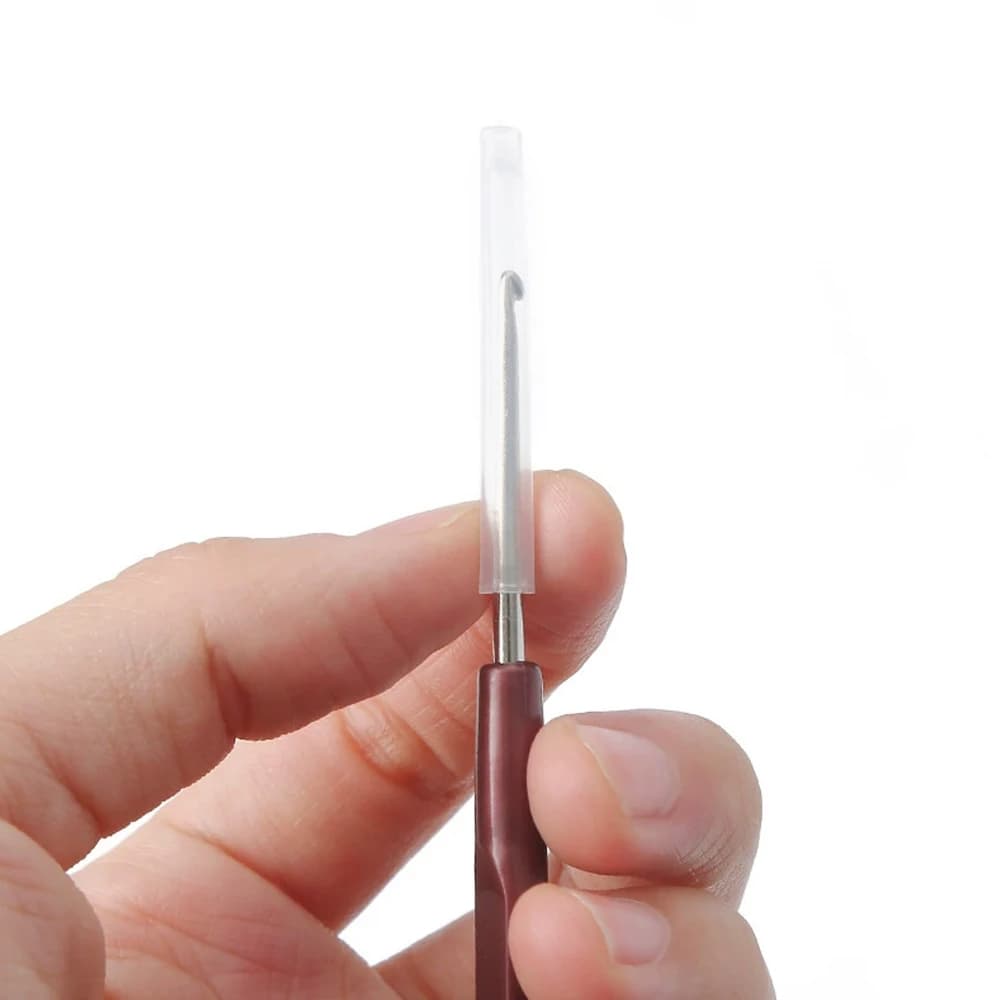 Crochets à tricoter pour dreadlocks, outils capillaires en métal et plastique, crochets de 0,5 mm, 0