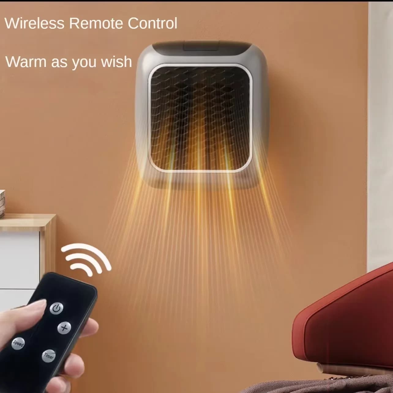 Mini-chauffage rapide pour la maison, ventilateurs de chauffage pour petites salles de bain, chauffa