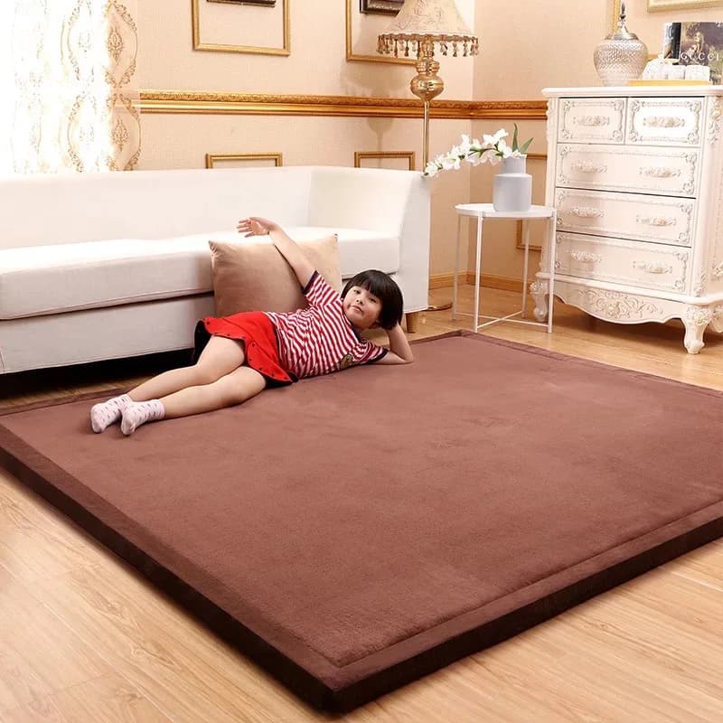 Matelas en velours polaire de corail épais de 3CM, dernier Style japonais, matelas de lit de chameau