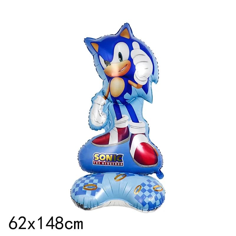 Ballons hérisson 3D soniques en aluminium, pour décoration de fête d'anniversaire, fournitures et ca