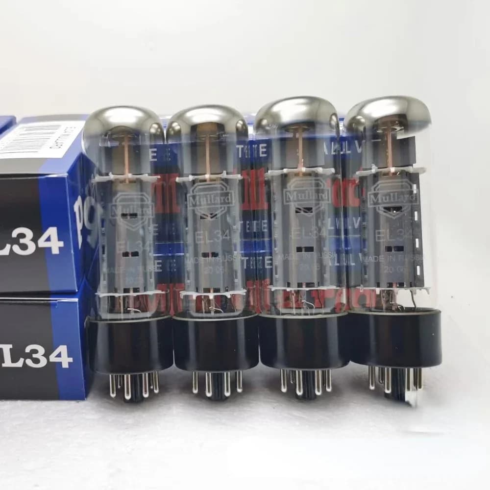 Mullard EL34 Tube à vide HIFI Audio Valve remplace 6CA7 KT77 KT90 5881 6P3P KT66 Kit amplificateur à