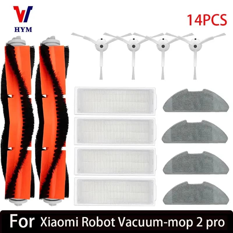 Pour Xiaomi Mi Robot aspirateur-vadrouille 2 Pro/Lite MJST1SHW MJSTL filtre Hepa vadrouille tissu br