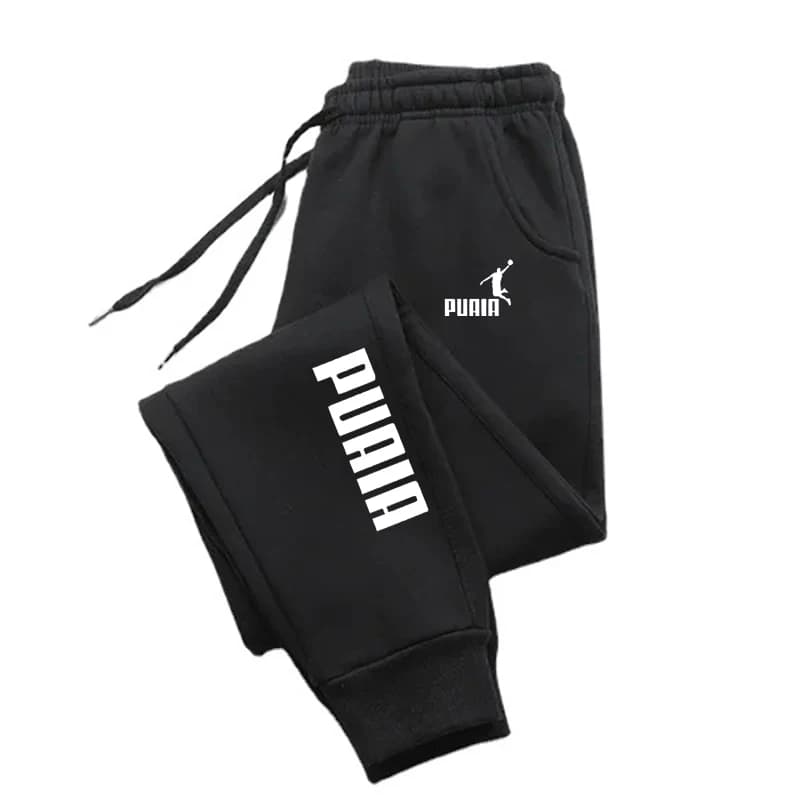 PUAIA-Pantalon de dehors Imprimé pour Homme, Jogging, Fitness, Aadt Fit, Vêtements Solides, Tenue de