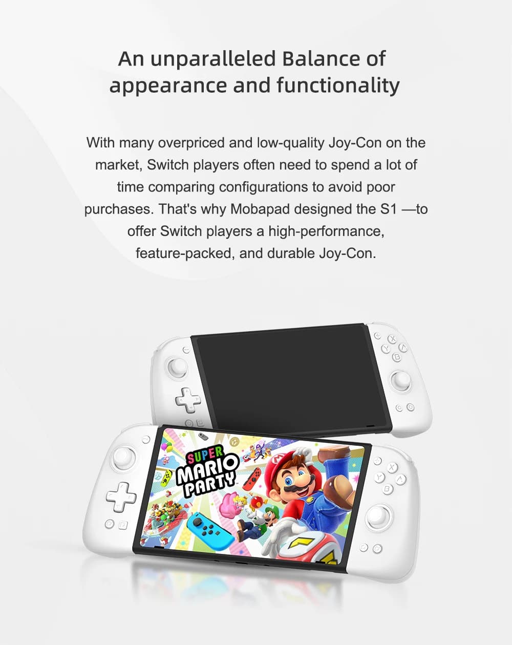 Contrôleur MOBAPAD S1 HD/S1 S pour Nintendo Switch OLED Joypad avec Console de Joystick Hall pour ma