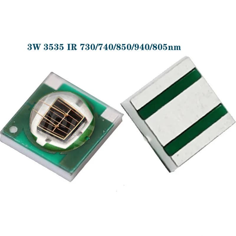 10 pièces LED haute puissance 3535 puce 3w SMD UV bleu rouge vert IR blanc Royal 520 365 380 390 395