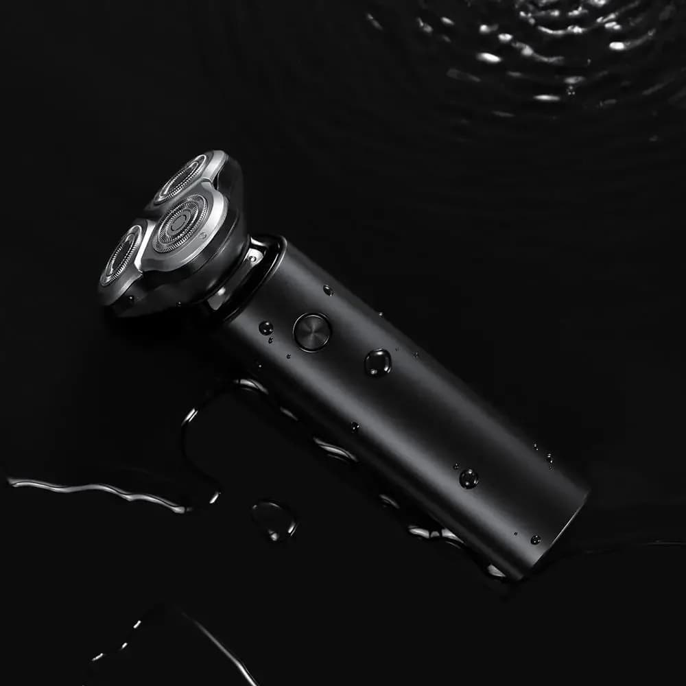Rasoir électrique MIJIA S500, tondeuse à triple lame pour hommes, rasage à sec et humide, machine à 