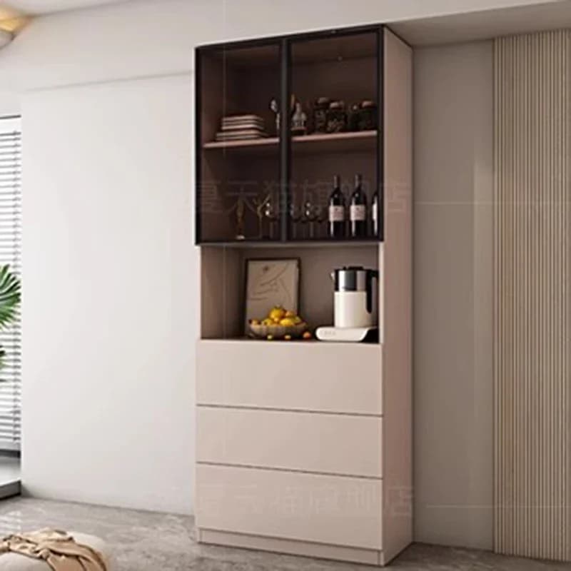Cloisons multifonctions pour Bar, étagères de rangement mobiles, Armoire à vin, présentoir pour whis
