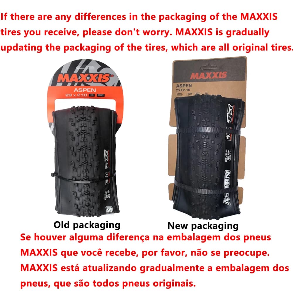 MAXXIS ASPEN ST Original XC pneus de vélo tout-terrain VTT pneus sous vide Anti-crevaison pneu de vé