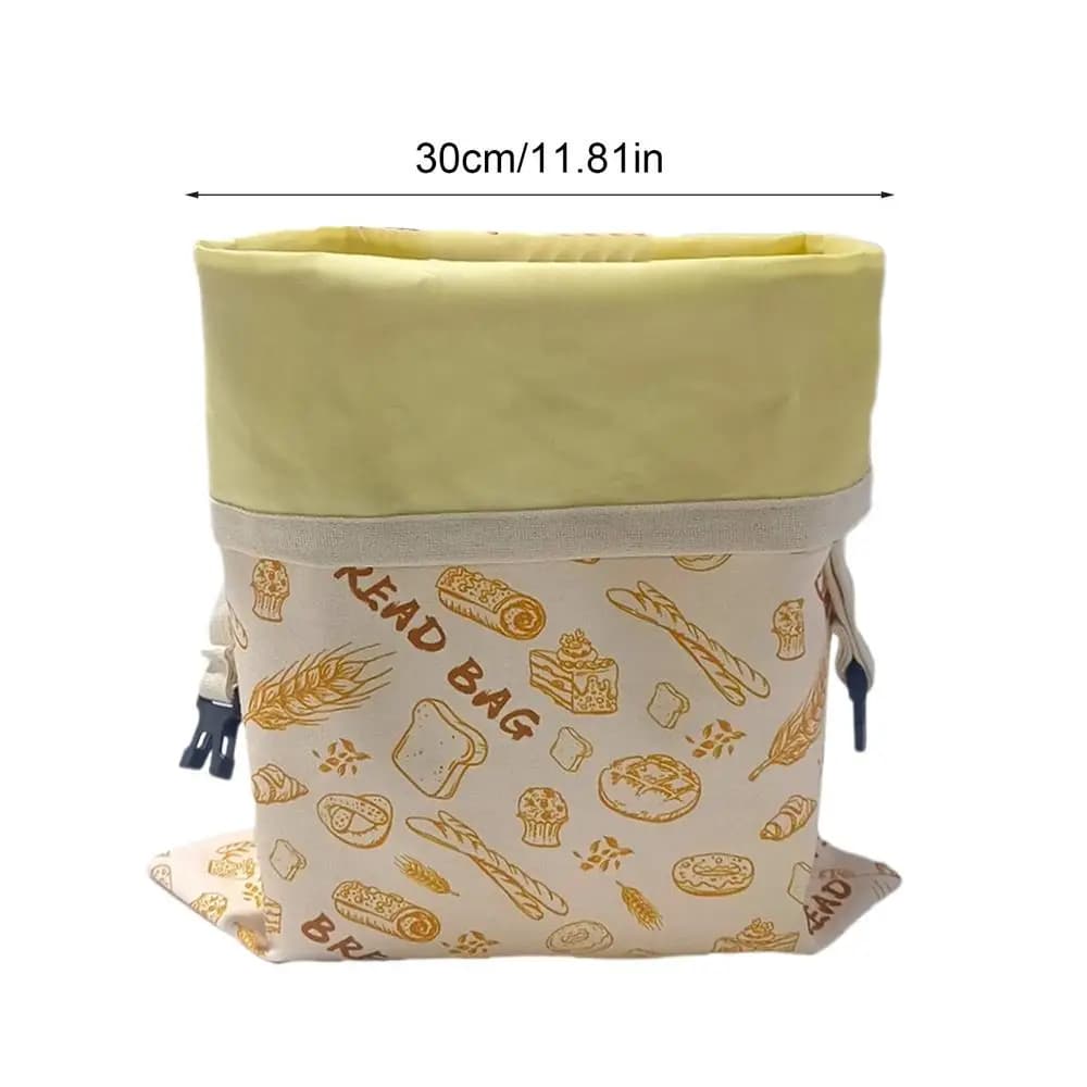 Sacs à pain en cire d'abeille réutilisables, double couche, pour pain fait maison, sacs de congélati