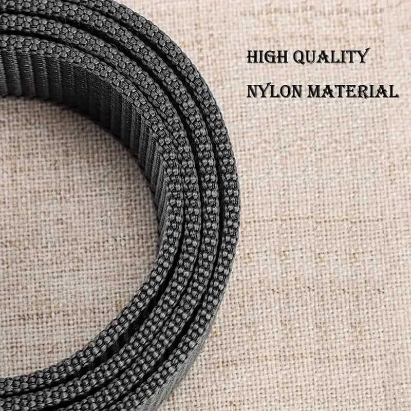 Ceinture en toile de Nylon Durable pour hommes, 1 pièce, ceinture de travail tactique robuste avec b