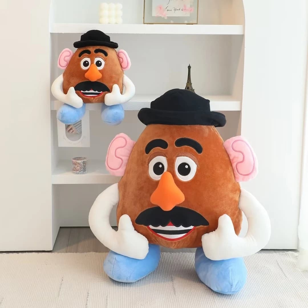 Jouet en peluche tête de pomme de terre Mr et Mrs, joli jouet en peluche, histoire Anime, poupée end
