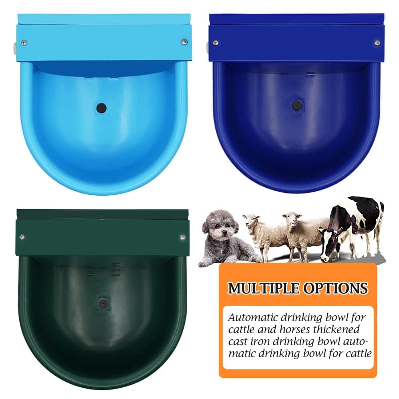 Abreuvoir automatique pour bétail et chèvres, distributeur d'eau pour chevaux et chiens, équipement 
