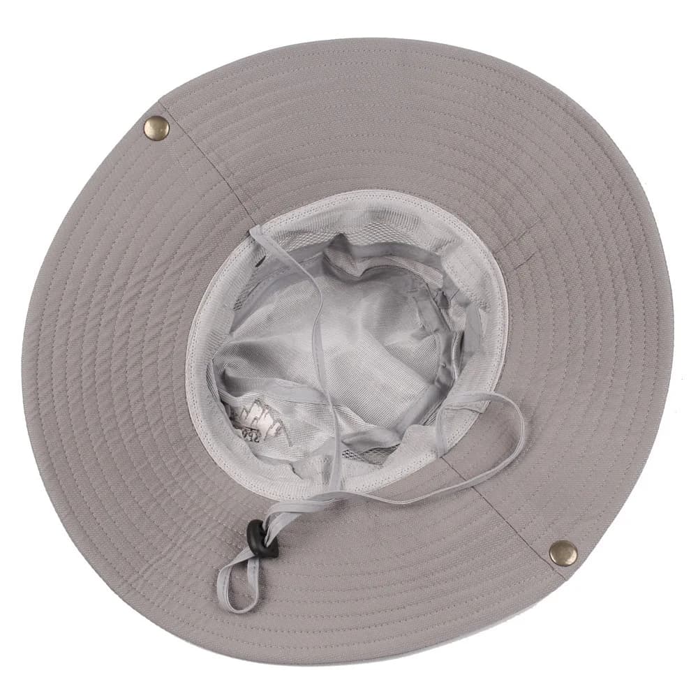 Chapeau d'Été à Large Bord pour Homme, Protection UV, ander, Safari, html, Randonnée, en Maille, Suf