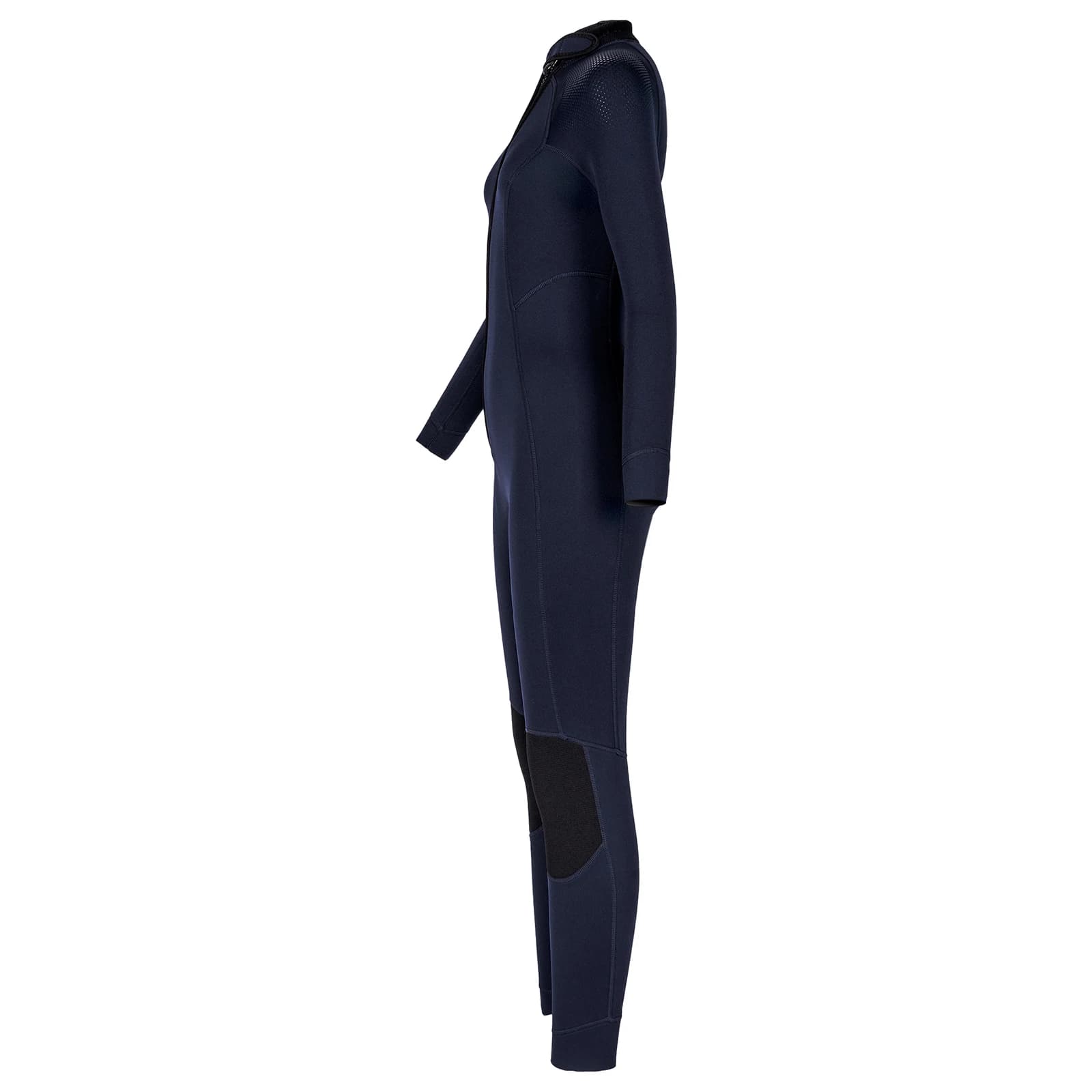 Combinaison thermique une pièce en néoprène pour femmes, 3mm, col montant, manches longues, fermetur