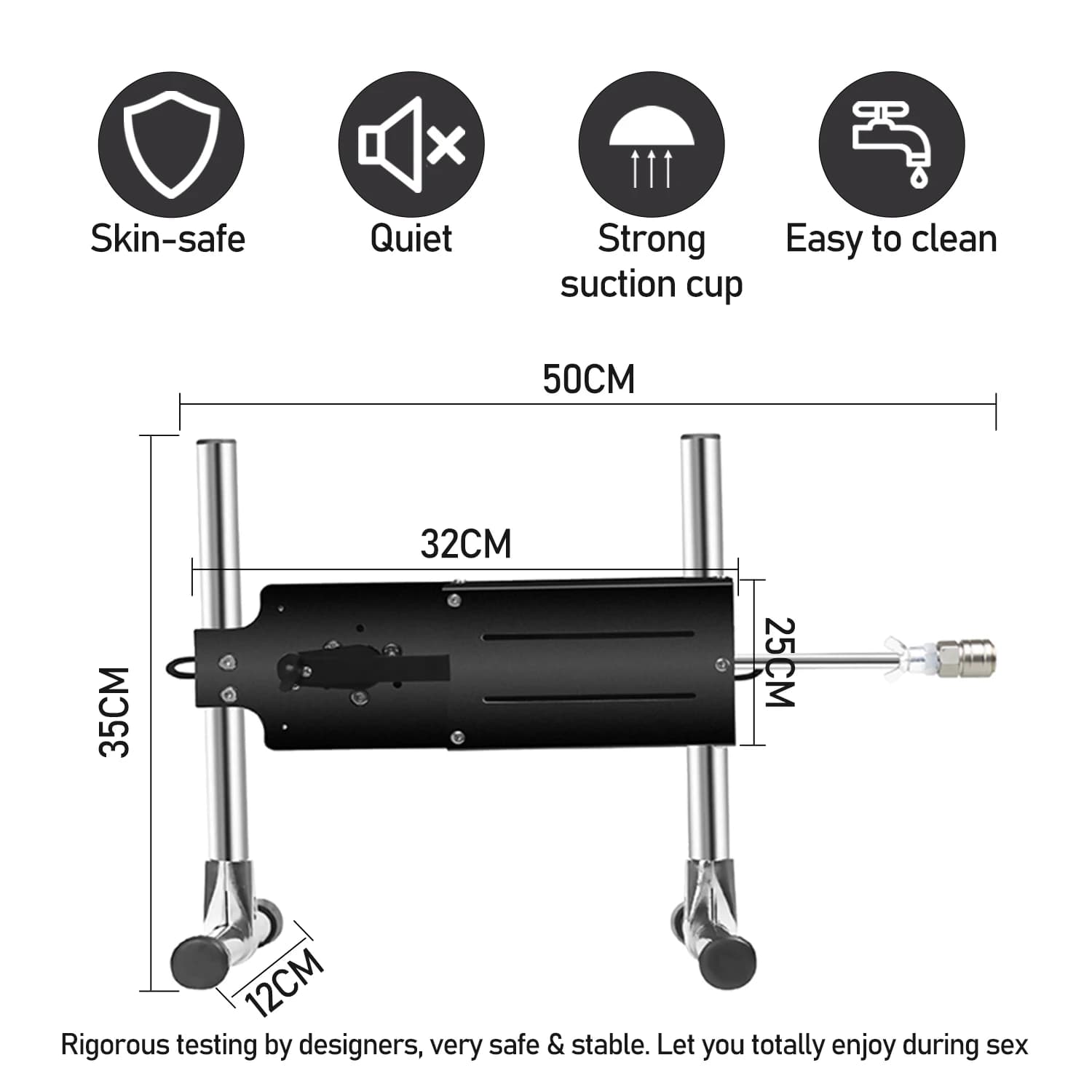 Machine de sexe automatique pour hommes et femmes, télécommande, vibromasseur de gode, vibrateur de 