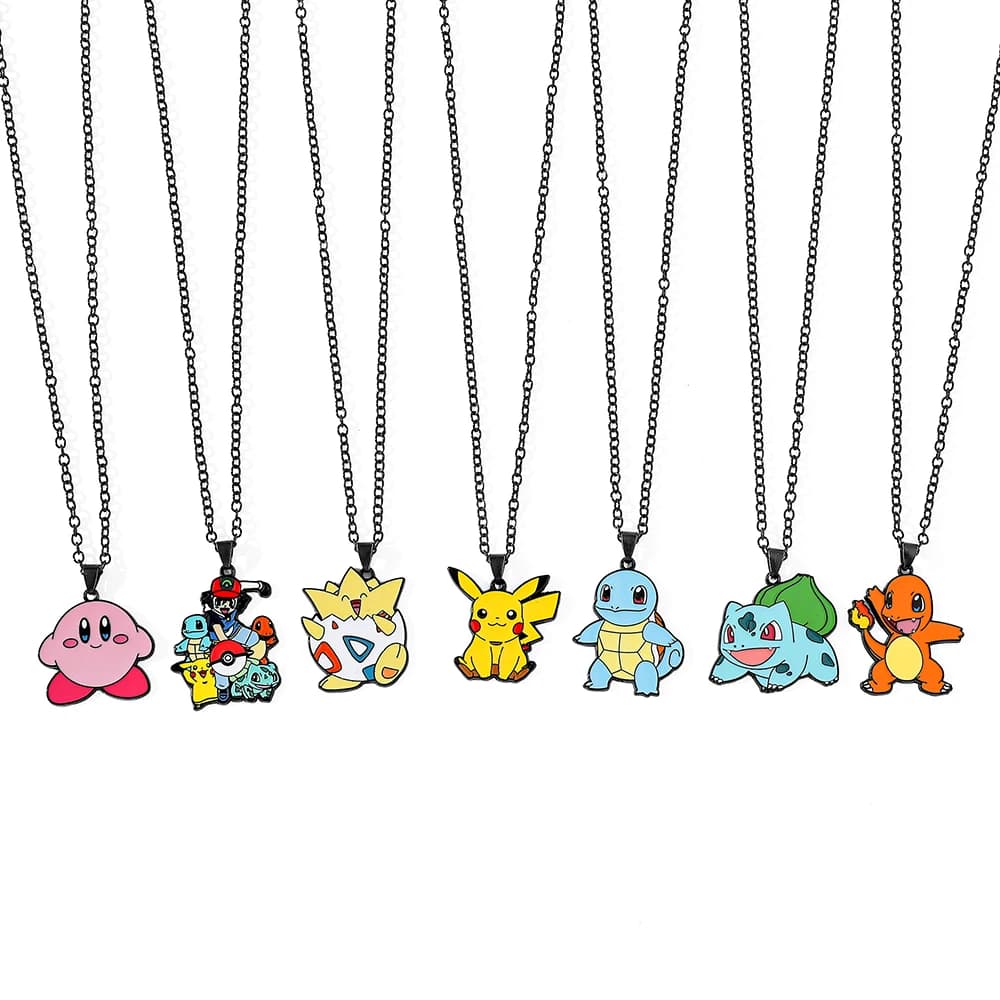 Jouet en métal Pokemon Anime, figurine mignonne, Pikachu, écureuil, Psycanard, Charmander, décoratio