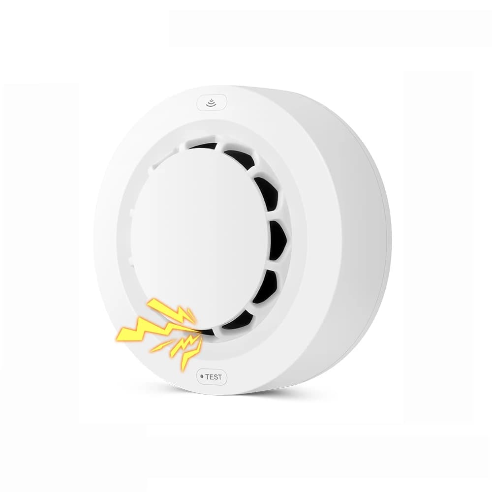 Détecteur de fumée WiFi, alarme de Protection incendie, capteur de fumée Tuya, combinaison d'alarme 