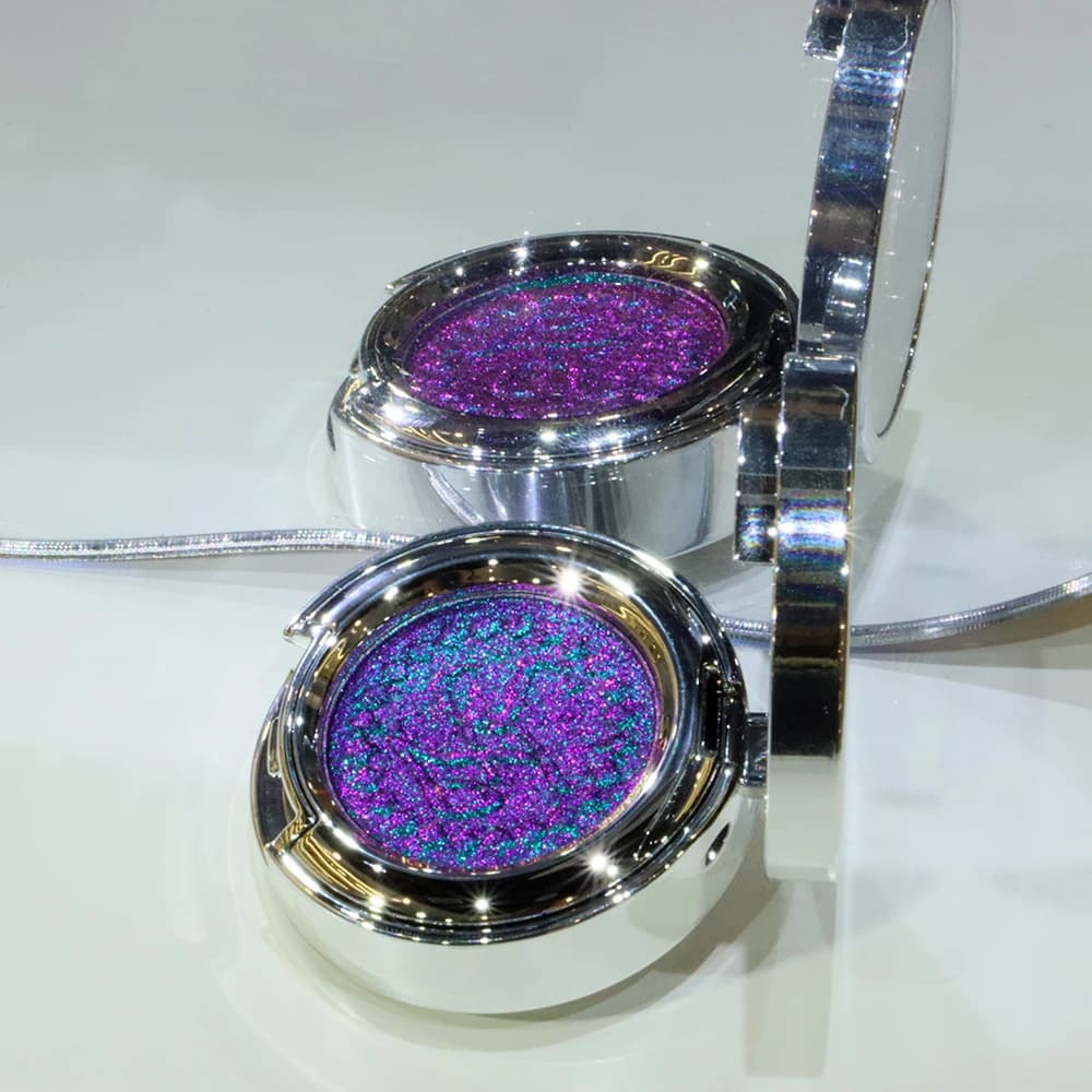 Fard à barrage Duochrome brillant pour les yeux, longue durée, haute qualité, paillettes, maquillage