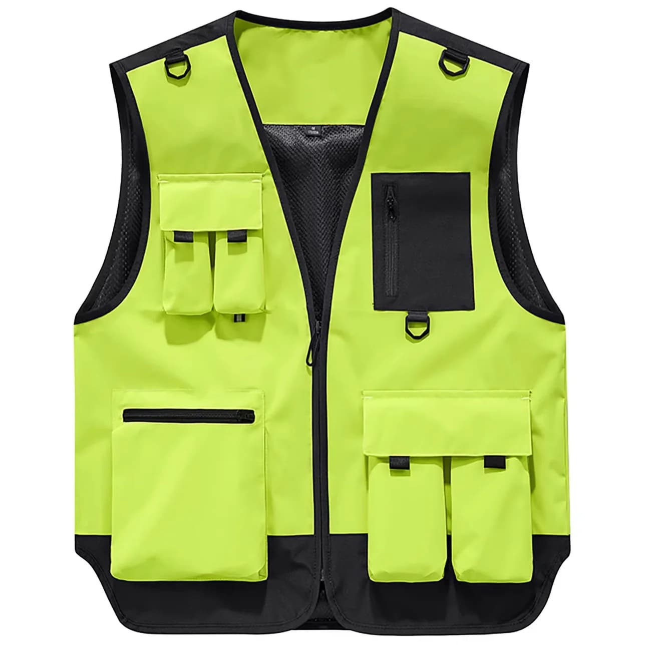 Gilets de travail pour la photographie en plein air, vestes multi-poches pour hommes, gilets de pêch