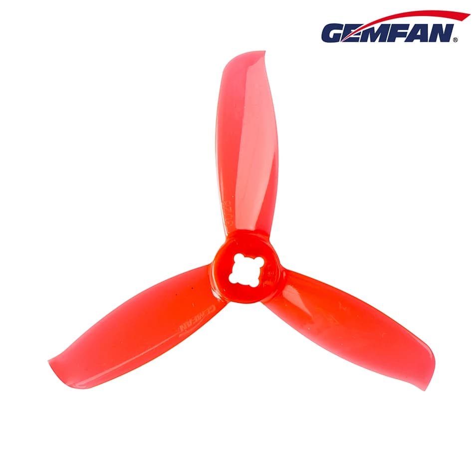 2 paires GEMFAN Windancer 3028 3 pouces 3 pales CW CCW PC hélice FPV hélice Mini accessoires pour Dr