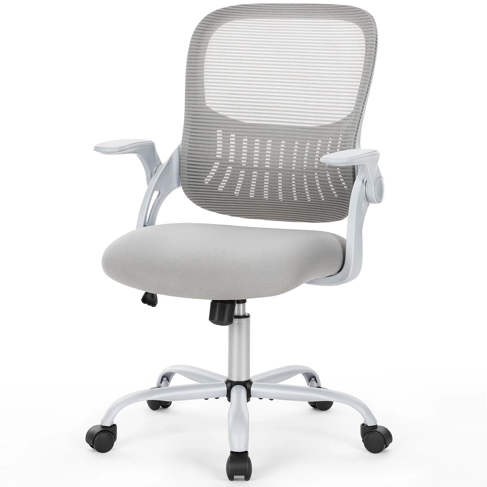 JIan-Chaise de Bureau Ergonomique à Dossier en Maille, Réglable, à Roulettes, pour Ordinateur, Jeu à