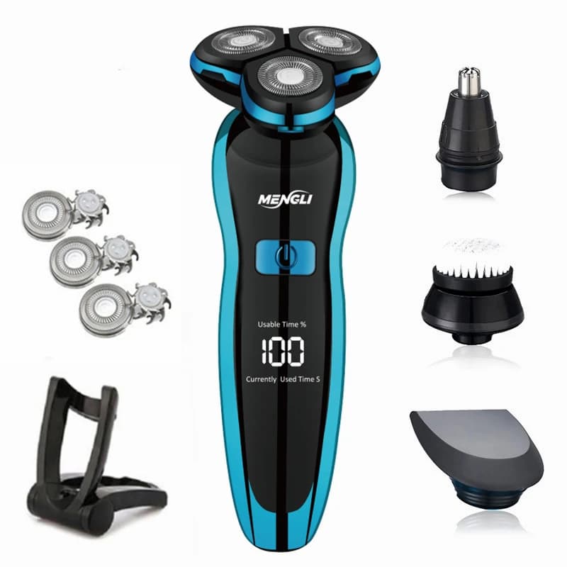 ZOZEN hommes rasoir électrique Rechargeable rasoir électrique hommes femmes corps coupe de cheveux M
