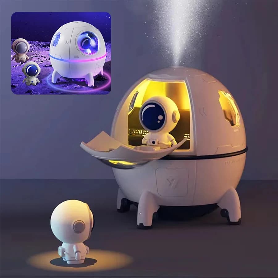 Humidificateur d'air à Capsule spatiale de 220mL, prise USB, diffuseur d'eau d'aromathérapie à brume