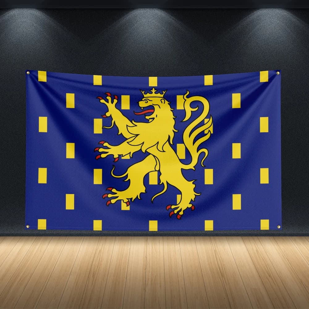 3X5Ft Franche Comte région France drapeau PAOPAO pour décor