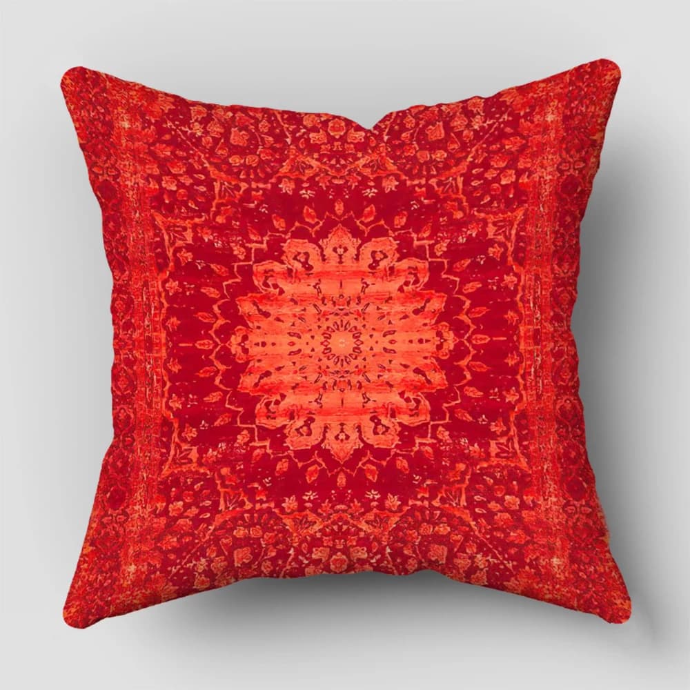 Taie d'oreiller à motif de tapis persan, housse de coussin pour salon, canapé, décoration de maison 