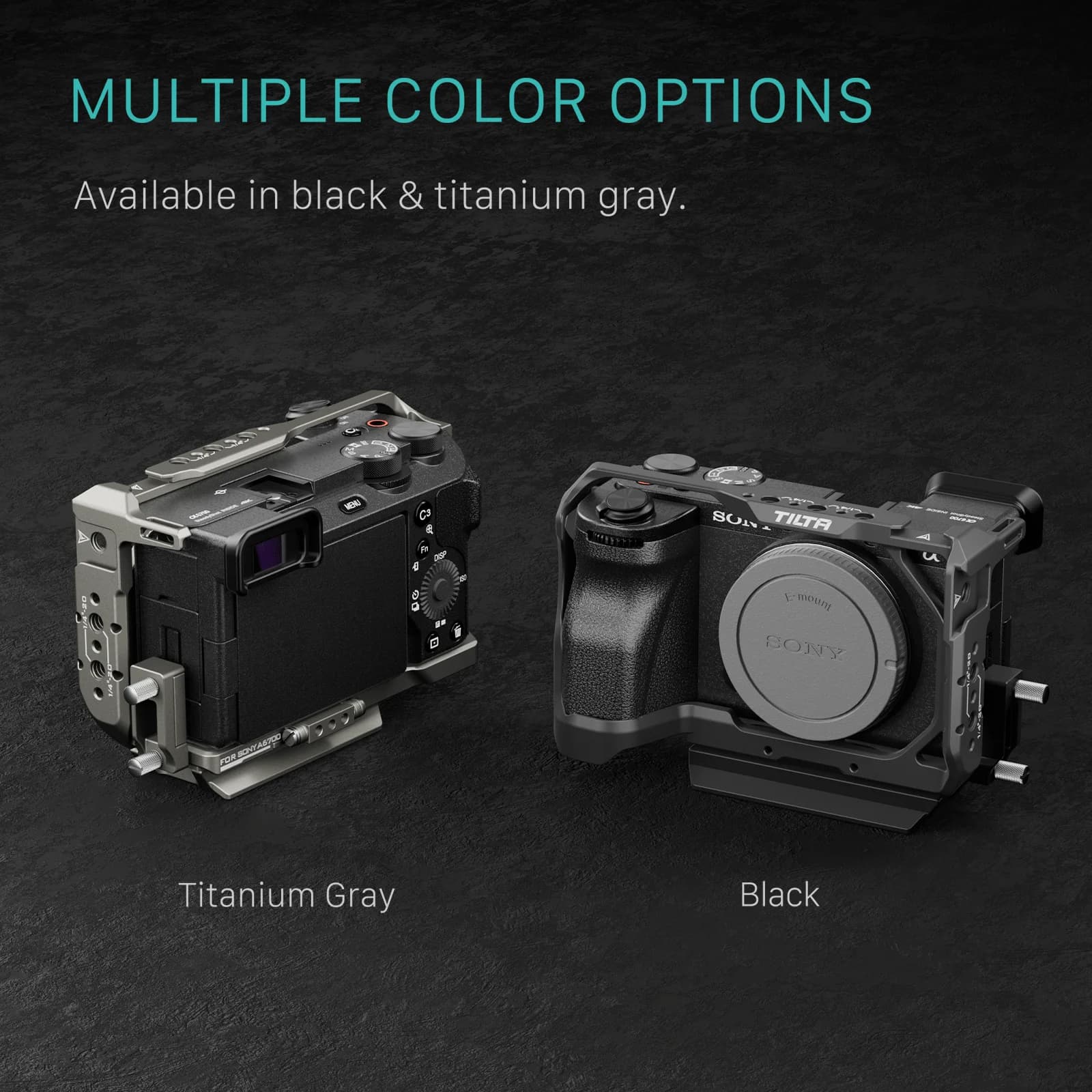 Cage TILTA pour Cage de caméra Sony A6700, Kit léger pour système de refroidissement de caméra Dsrl 