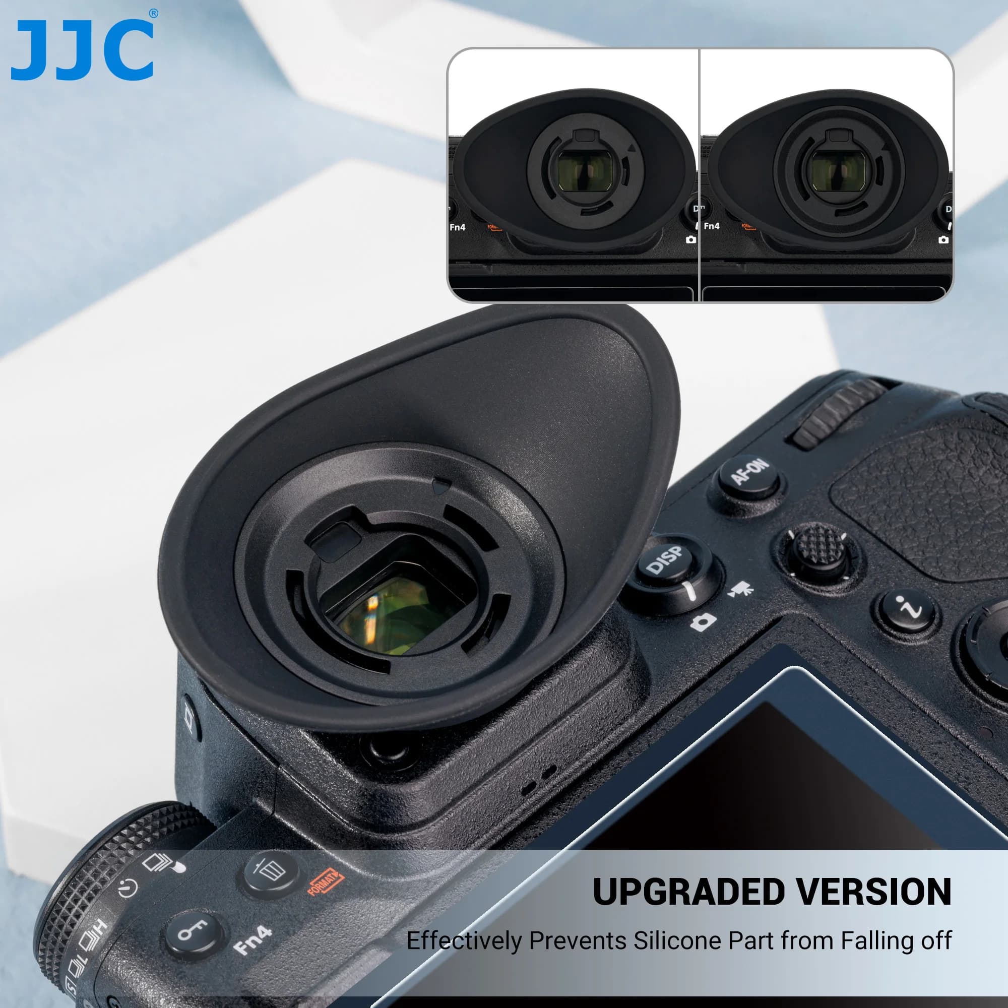 JJC Zf Z9 Z8 oculaire oculaire caméra viseur oculaire Silicone souple 360 Extension rotative ovale r