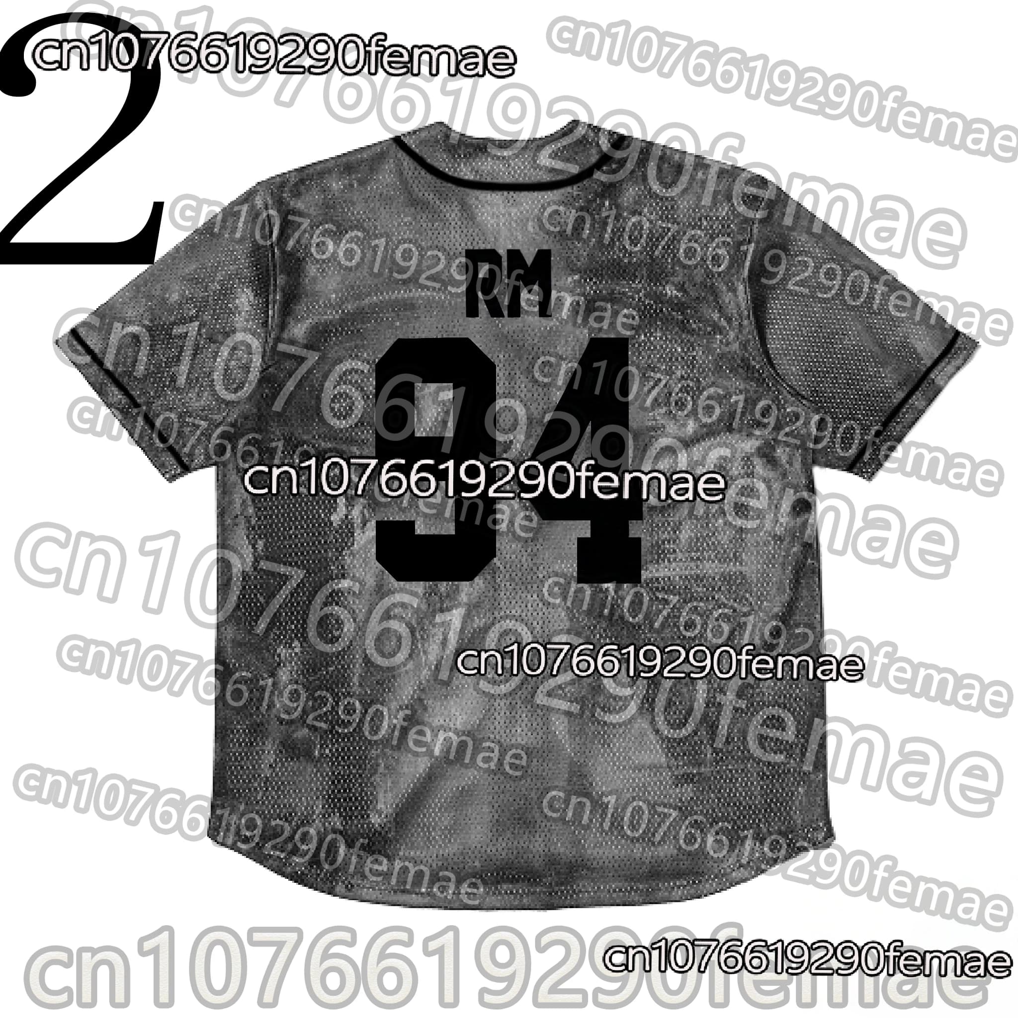 Nouveautés 2026 pour hommes et femmes KPOP # T-shirt de baseball 97, maillot de sport quotidien pour