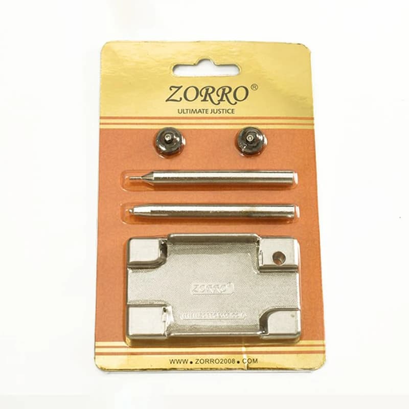 Kit d'outils de réparation universel pour briquet au kérosène, remplacement de rivet, roue en acier,