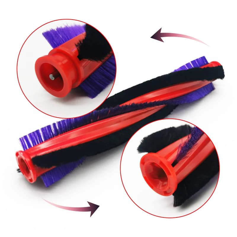 Accessoires pour aspirateur Dyson V6 DC58 DC62, brosse à rouleau intégrée, tête de brosse 185mm/225m