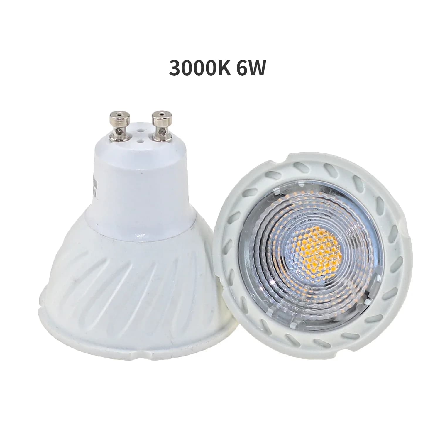 Plafonnier LED carré réglable en aluminium, cadre de support de Downlight avec ampoules GU10