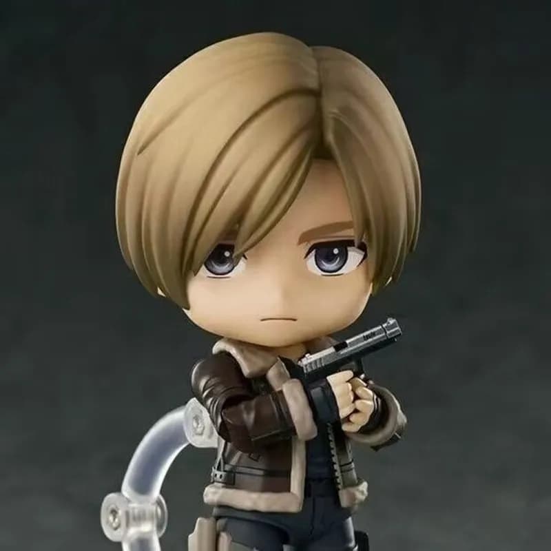 Figurine d'anime de 10 cm 2026 # Figurines d'action Resident Evil Biohazard Leon S.Kennedy en PVC, c