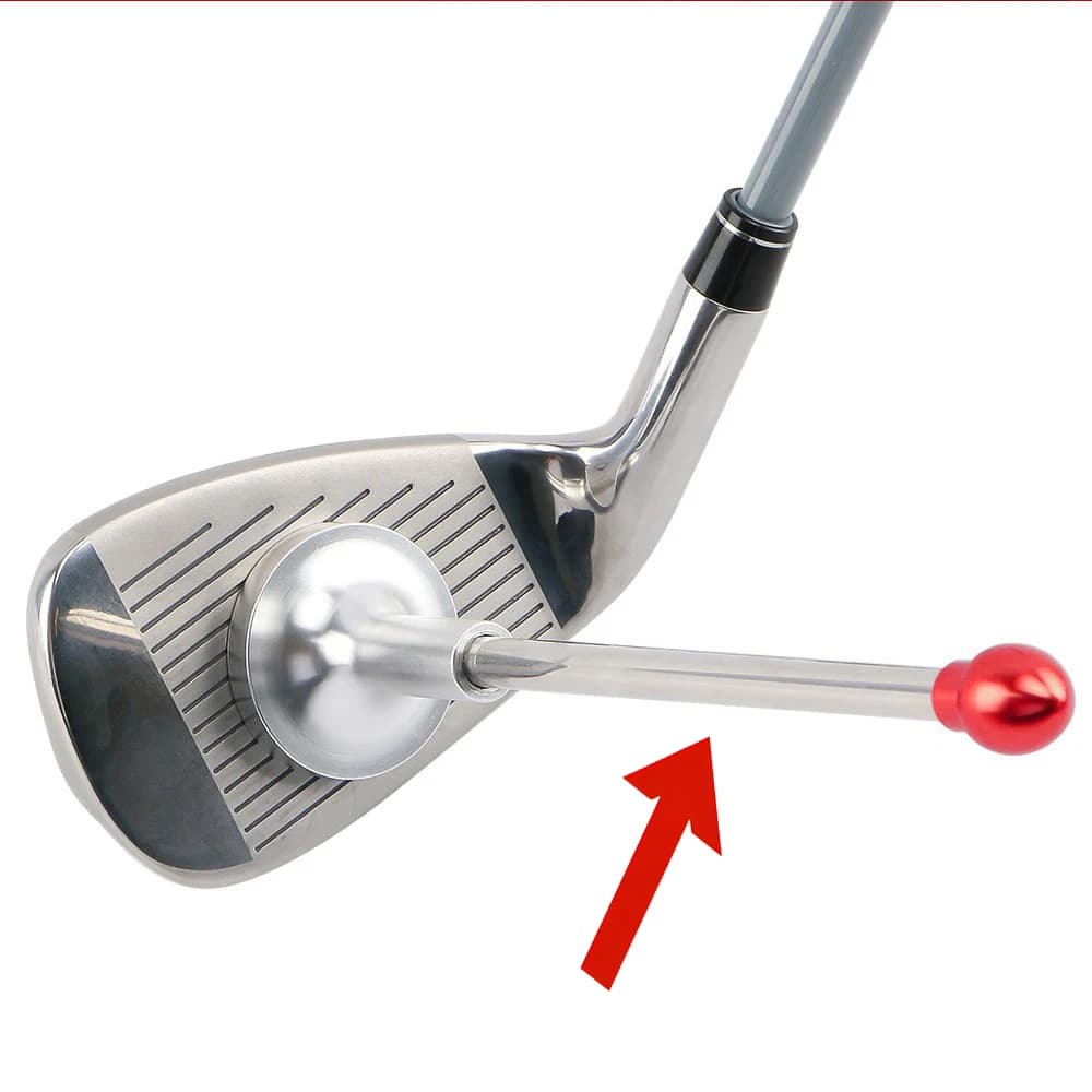 Nouvel indicateur de direction de golf, outil d'entraînement au swing, indicateur de tige de poussée
