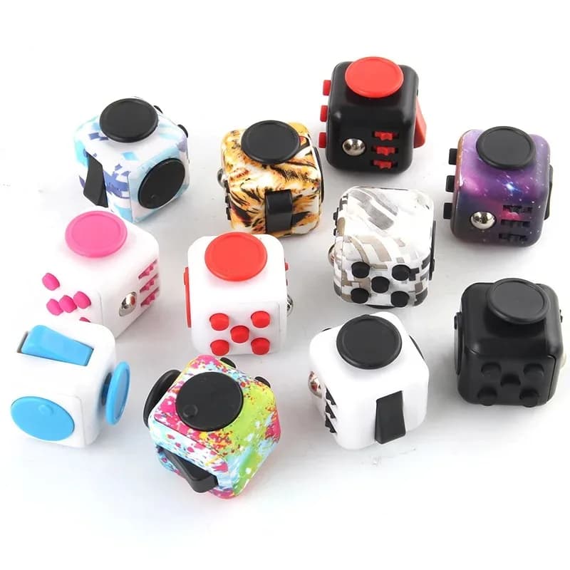 Fidget Dice Handheld Vignoble Release, Document Solide Créatif, Souligné Mm, Anlande, Adultes, Enfan