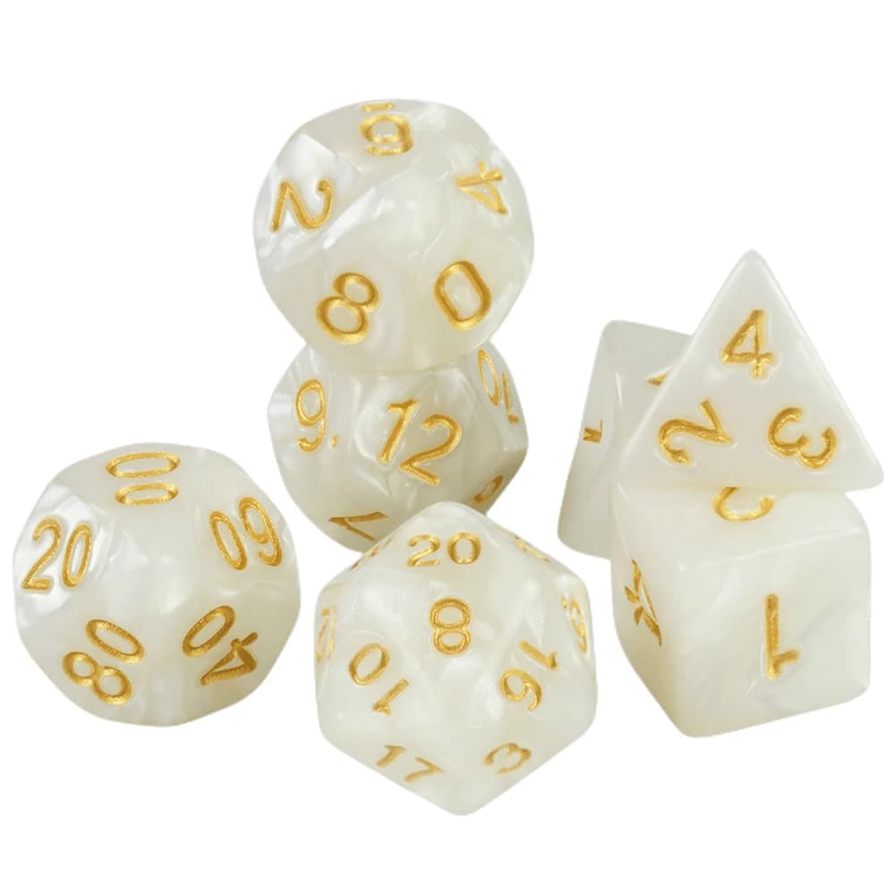 Dés personnalisés DND dés de marbre différentes couleurs disponibles et beau effet de marbre effet d