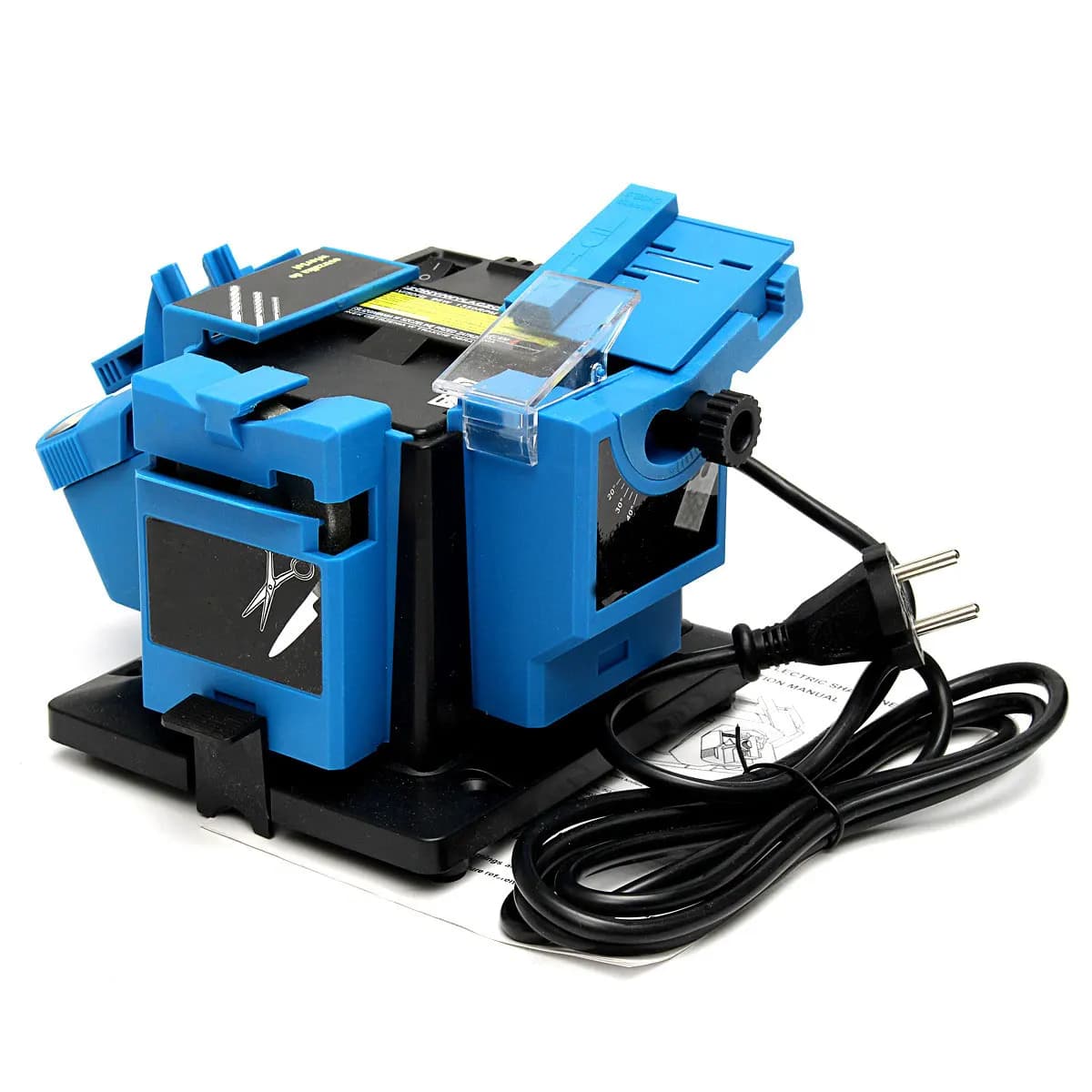 Affûteur électrique multifonction, outil de meulage domestique, couteau hélicoïdal, perceuse HSS, ci