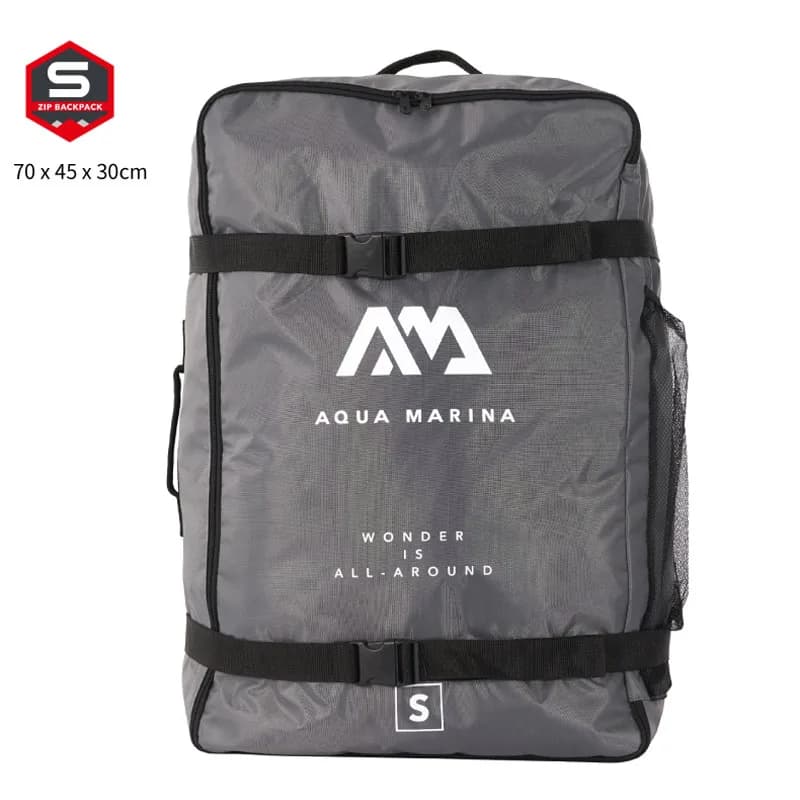 Sac à dos gonflable pour kayak, taille S M, fermeture éclair, sangle rembourrée, accessoire de planc