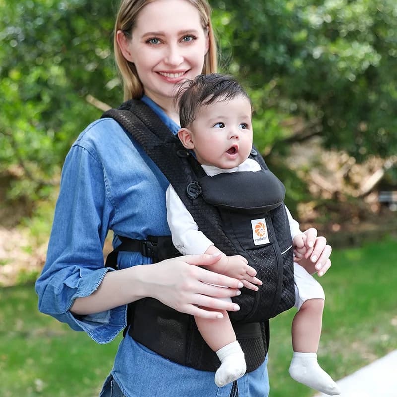 Porte-bébé Egobaby Omni Breeze Toutes les positions de transport Maille respirante avec soutien lomb