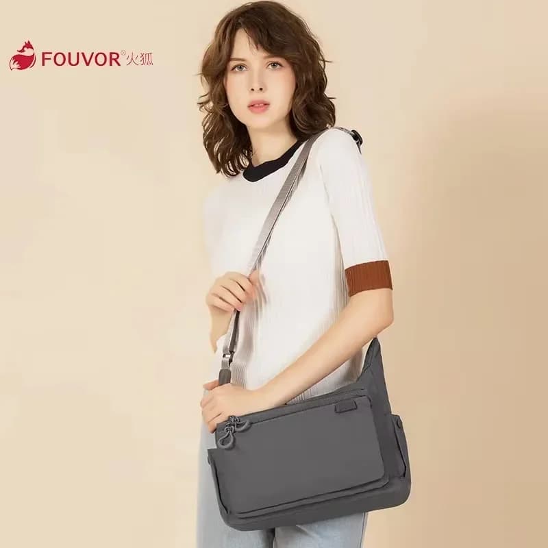 Fouvor sac à bandoulière pour femme en Nylon mode grande capacité sac à bandoulière 2025 tendance sa