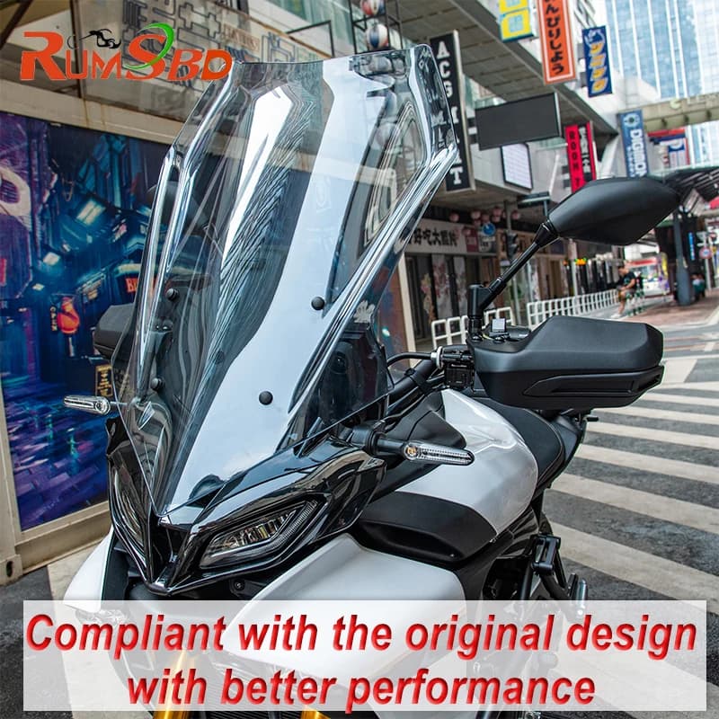 Couvercle de phare avant de moto, carénage, masque de protection contre le bec, pour Yamaha Tracer 9
