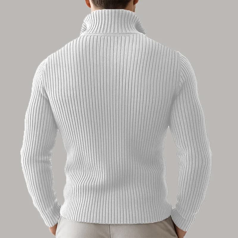 Les nouvelles vestes à fermeture éclair d'automne et d'hiver pour hommes, cardigans amples et décont