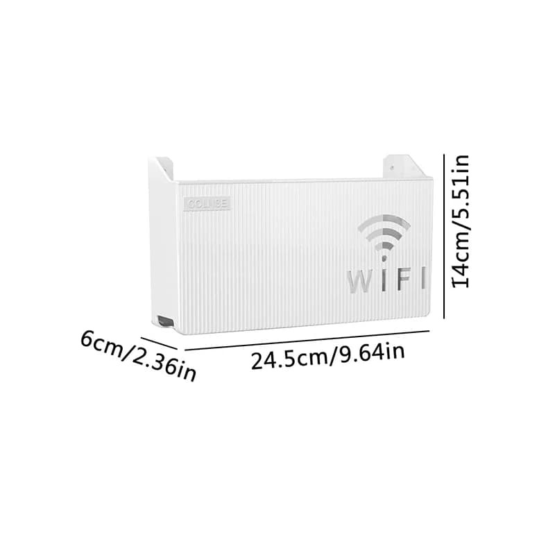 Support de rangement pour routeur, boîte de rangement pour décodeur TV
