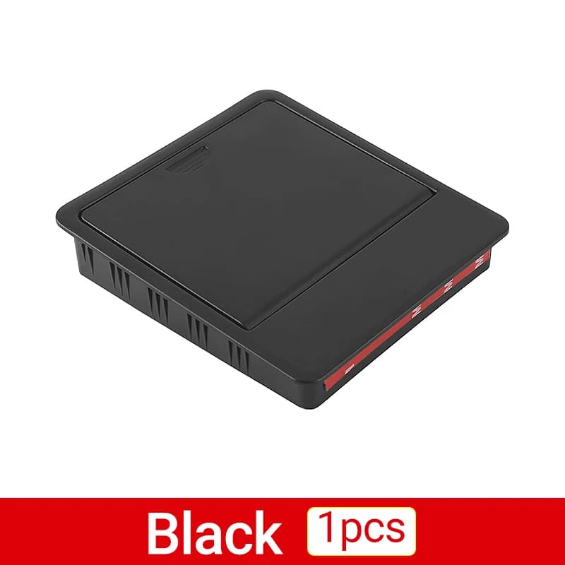 Boîte de rangement pour accoudoir de console centrale de voiture ABS, support de rangement pour Tesl