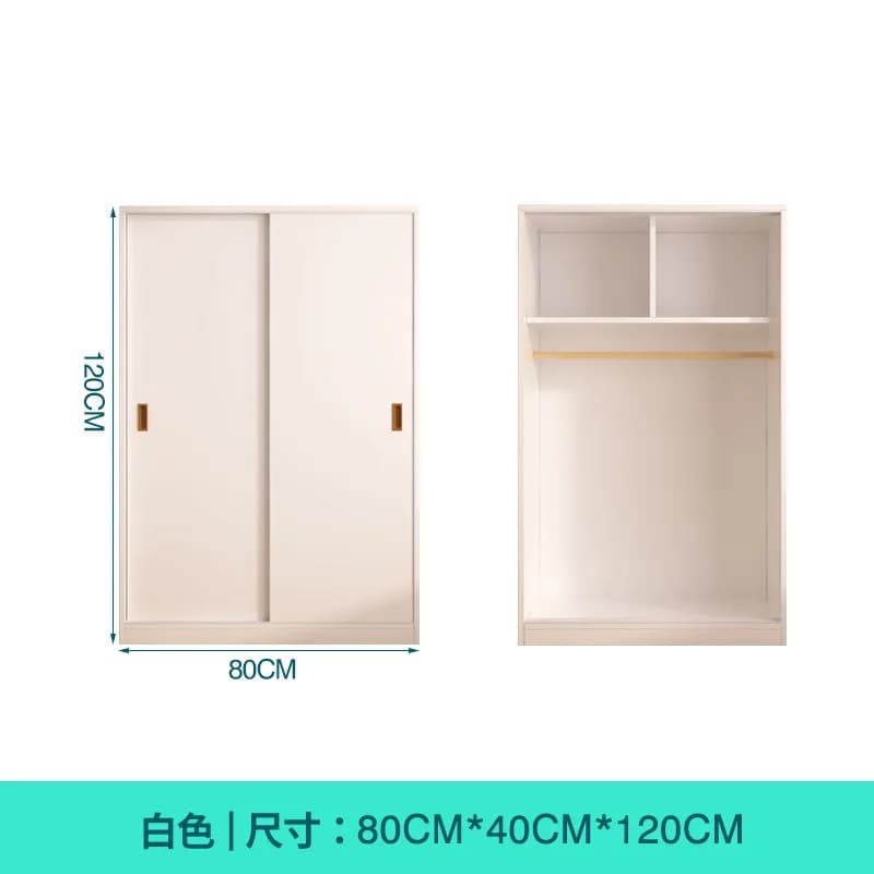 Armoire de Luxe Moderne pour Appartement, Grande Armoire Verticale Anti-Poussière pour Adultes, Meub
